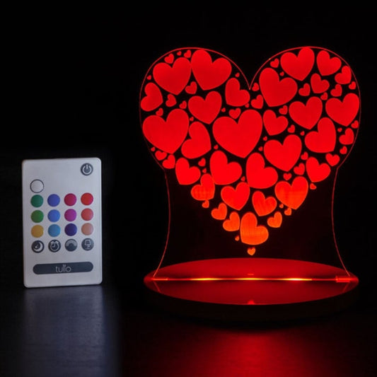 Tulio Dream Lights LED Night Light with Remote Control, 12 Colors, Sleep Timer