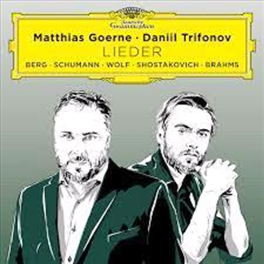 Goerne, Matthias: Lieder Cd Album featuring Daniil Trifonov - Classical Music