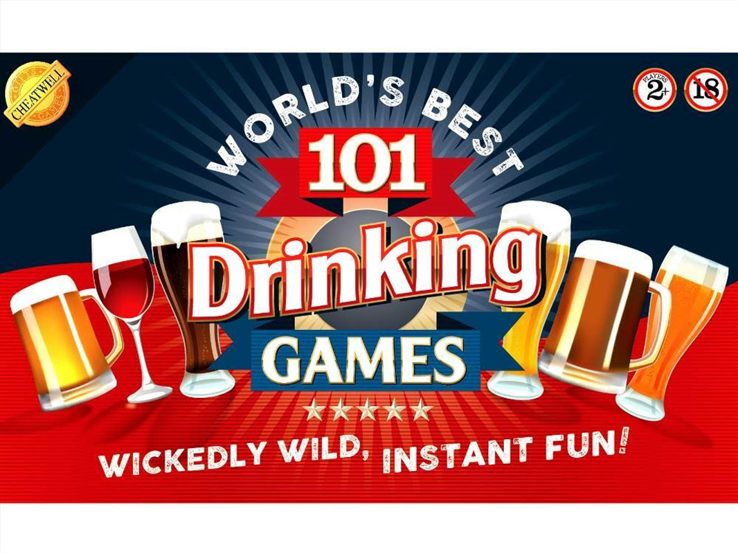 World's Best 101 Drinking Games for 2+ Players - Fun for Adults