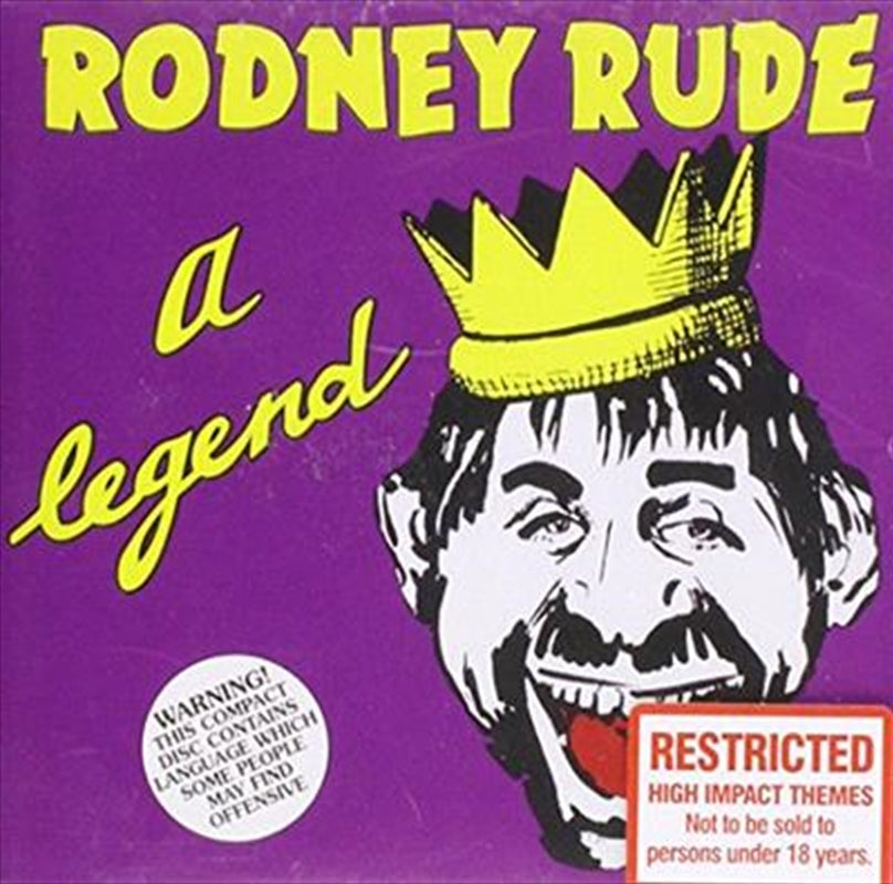 RUDE Rodney A Legend CD Album - Great Music Collection
