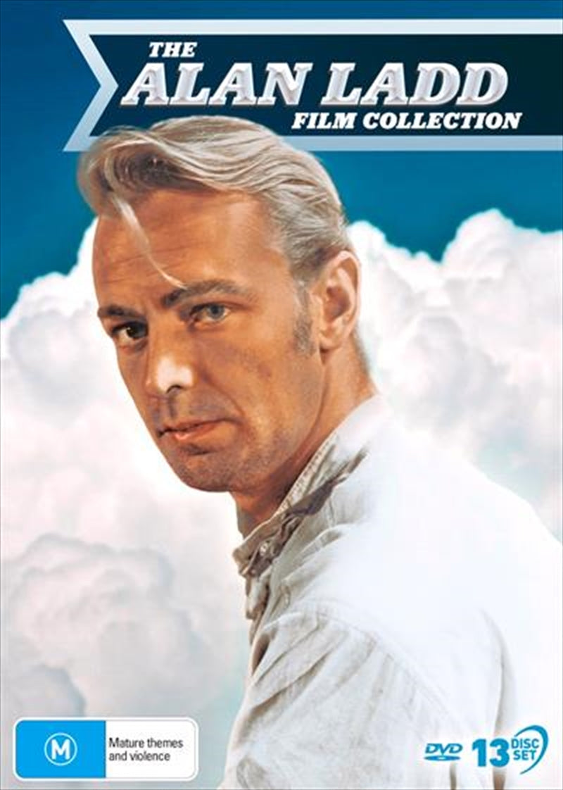 Alan Ladd Collection DVD - 13 Classic Films from the 40s & 50s