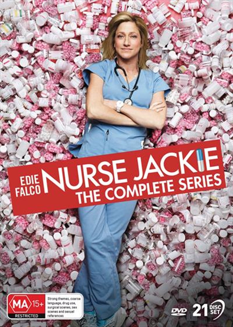 Nurse Jackie Complete Series DVD - All 7 Seasons, Emmy Winner Edie Falco