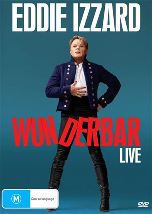 Eddie Izzard - Wunderbar DVD, Live Comedy Show, Unique Surreal Humor