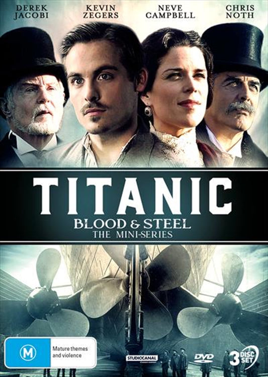 Titanic: Blood & Steel Mini-Series DVD - Complete 3-Disc Set