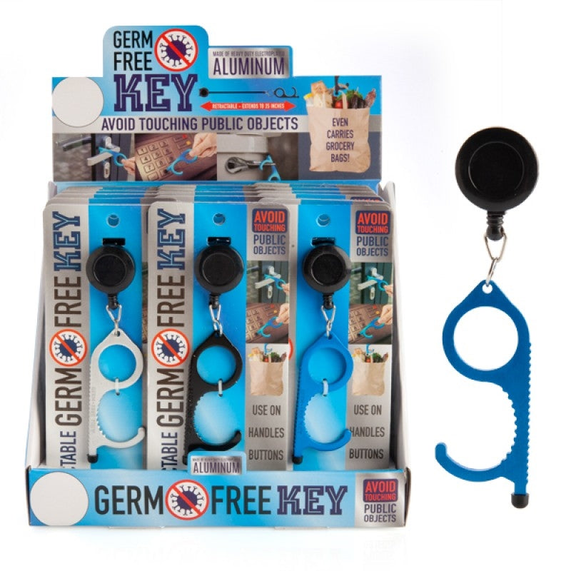 Retractable Germ Free Key (SENT AT RANDOM) - SuperSaverAU - view 1