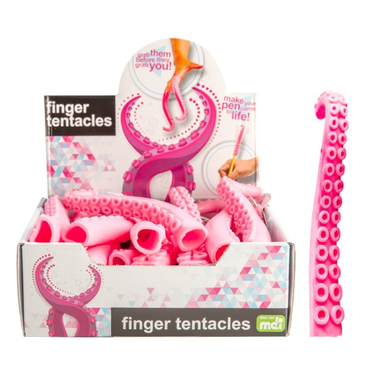 Tentacle Fingers - Creepy Soft Stretchy Finger Accessories, Random Colors - SuperSaverAU - view 1
