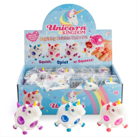 Squishy Bubble Unicorn  (SENT AT RANDOM) - SuperSaverAU - view 1