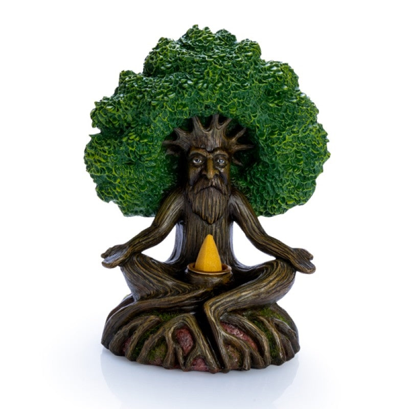 Magical Backflow Incense Burner - Meditating Ancient Tree Design - SuperSaverAU - view 1