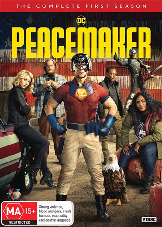 Peacemaker - Season 1 DVD - Compelling Story of Peace at Any Cost