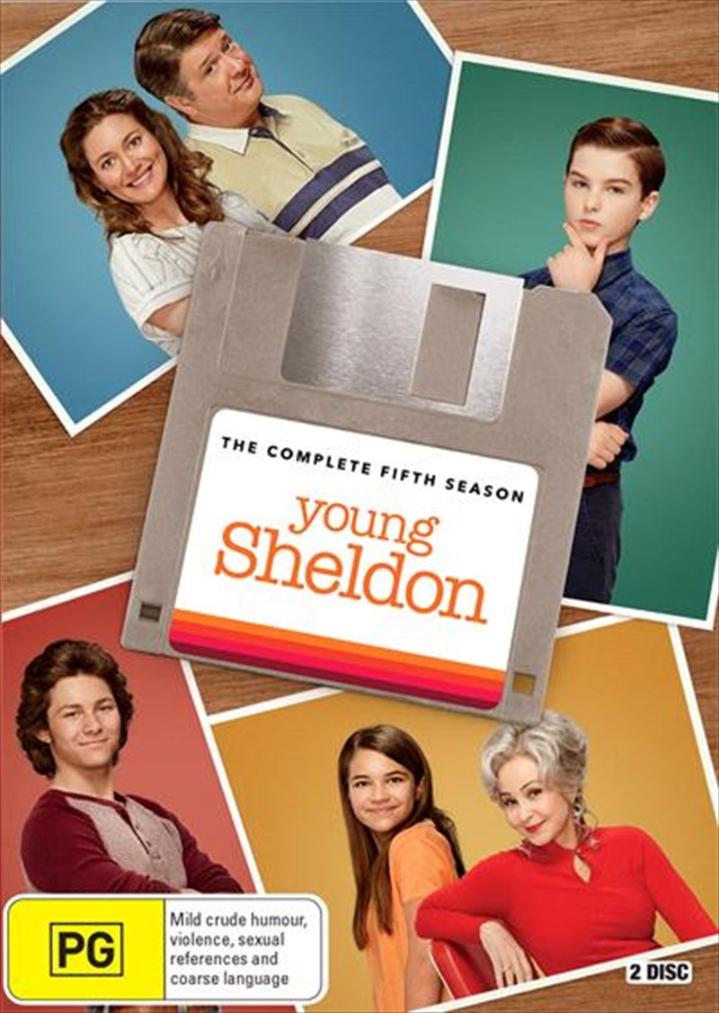 Young Sheldon - Season 5 DVD - Family Comedy, Gifted Child's Journey