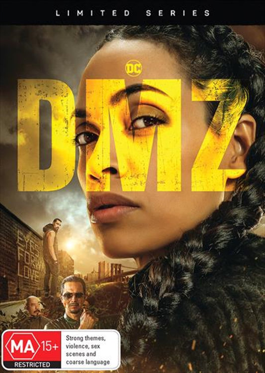 DMZ DVD - Limited Drama Series, Rosario Dawson, Near-Future Civil War