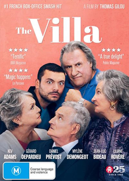 Villa, The DVD - Gerard Depardieu, Friendship, Retirement Home, 1 Disc