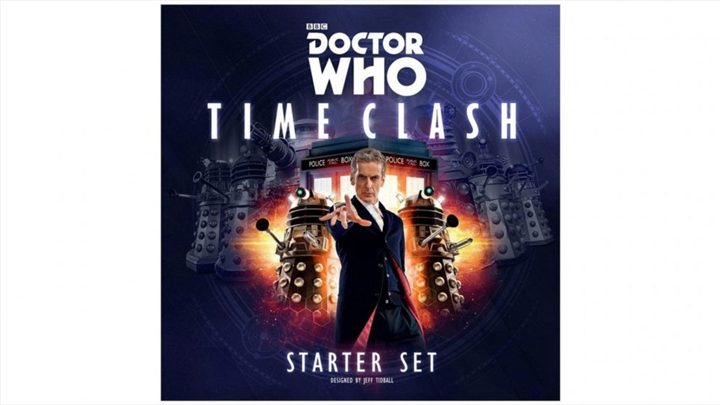 Doctor Who Time Clash Game for 2-4 Players, Ages 14+, Strategy & Adventure