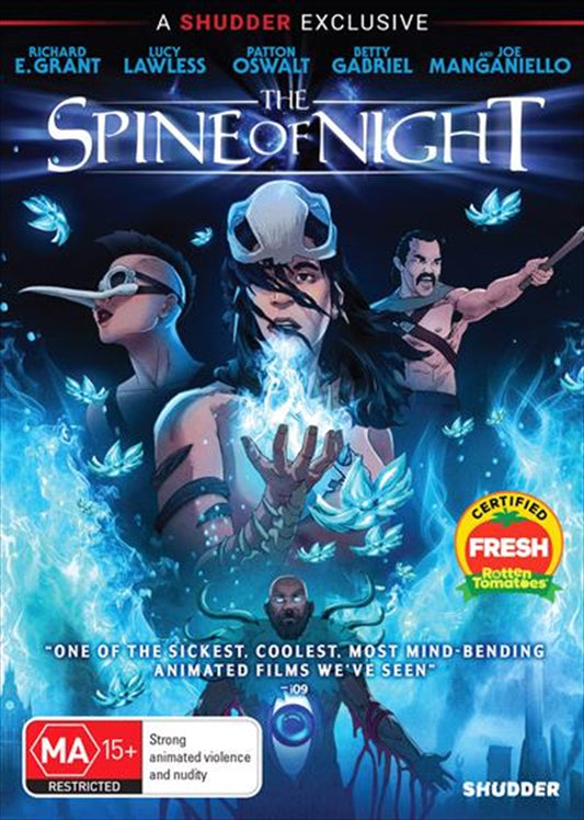 Spine Of Night DVD - Animated Fantasy-Horror Epic, Shudder Exclusive