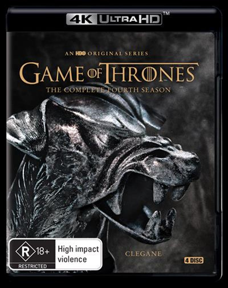Game Of Thrones Season 4 UHD - Epic Series of Duplicity, Honor & Conquest