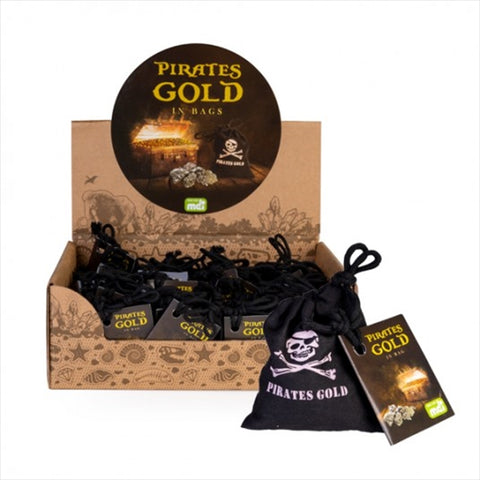 Premium Pirates Gold Pyrite Treasure Pouch - Sent at Random