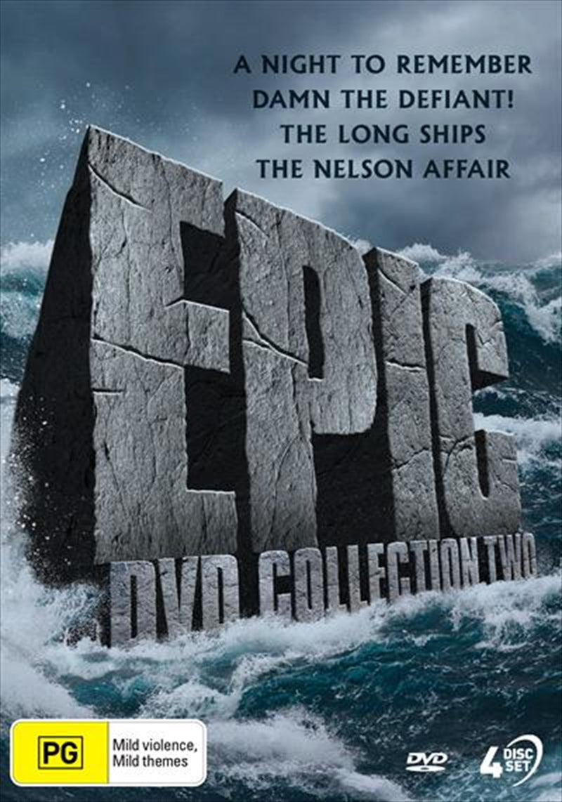 Epic DVD Collection - A Night To Remember, Damn The Defiant!, The Long Ships, The Nelson Affair