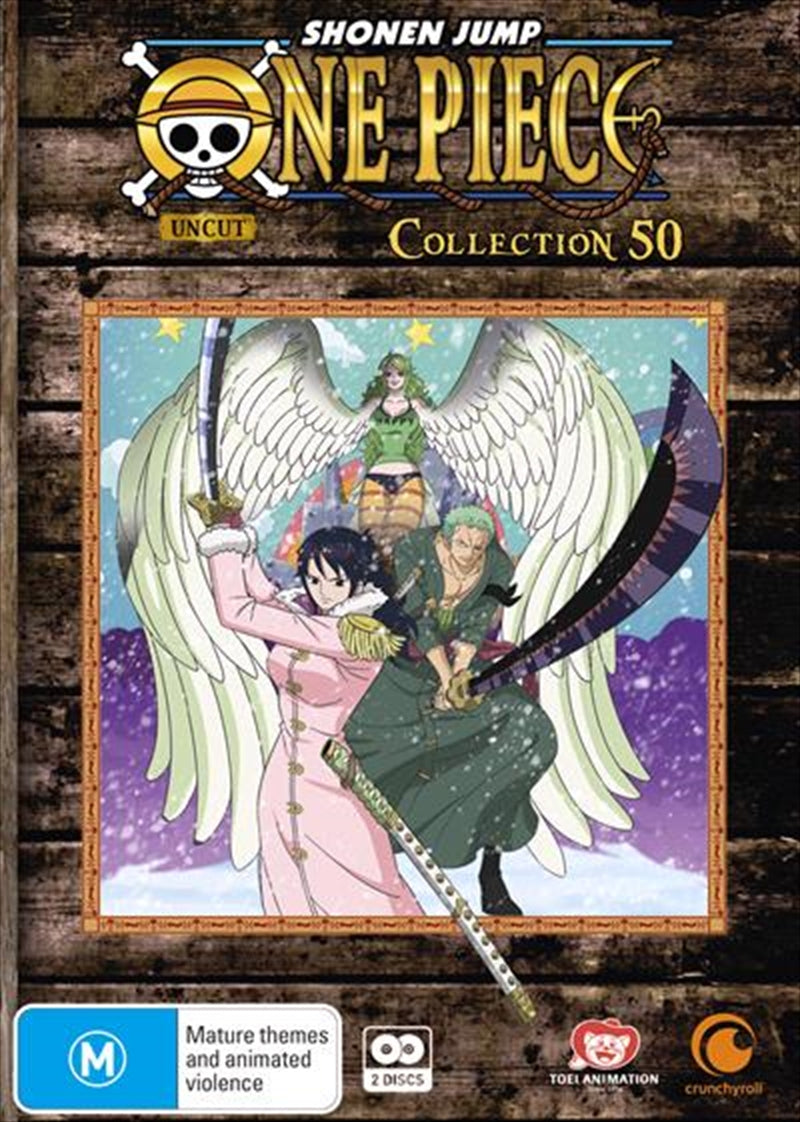One Piece Uncut Collection 50 DVD - Eps 601-614, Action-Packed Adventure