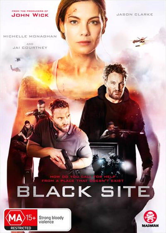 Black Site DVD - CIA Thriller with Abby Trent & Hatchet, Action-Packed