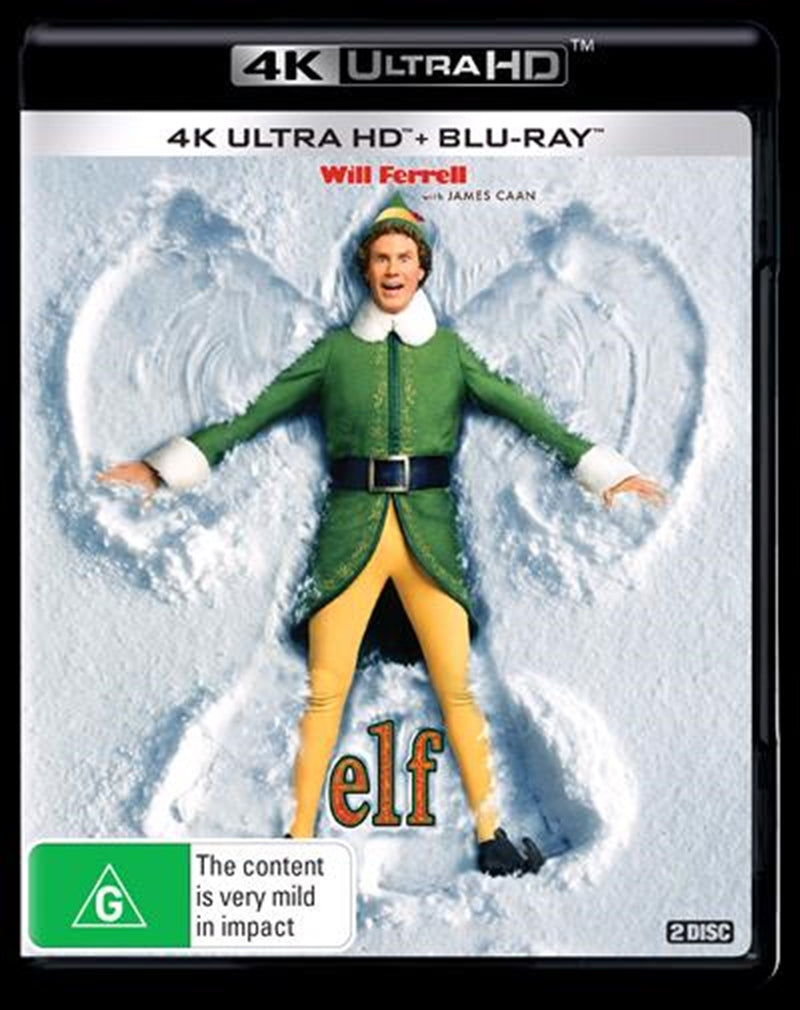 Elf | Blu-ray + UHD | Discover the True Meaning of Christmas Spirit