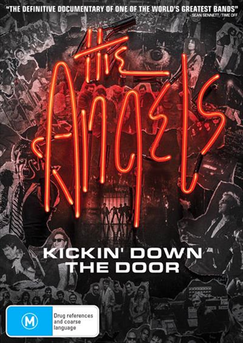 The Angels - Kickin' Down The Door DVD - Australian Pub Rock Band Documentary