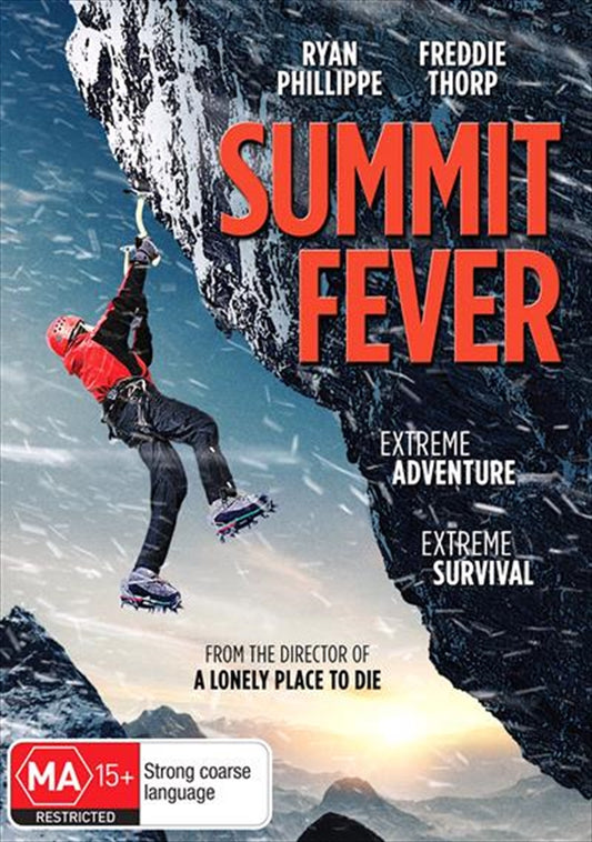 Summit Fever DVD - Thrilling Climbing Adventure, Survival Drama