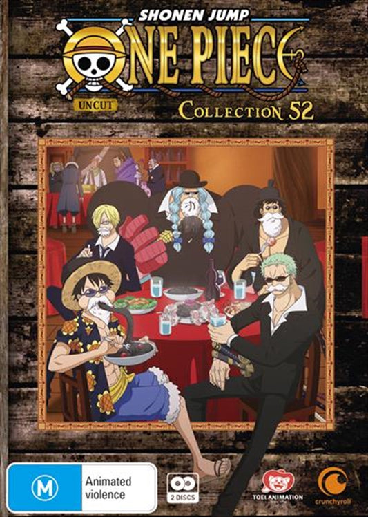 One Piece Uncut Collection 52 DVD - Eps 629-641 - Dressrosa Adventure