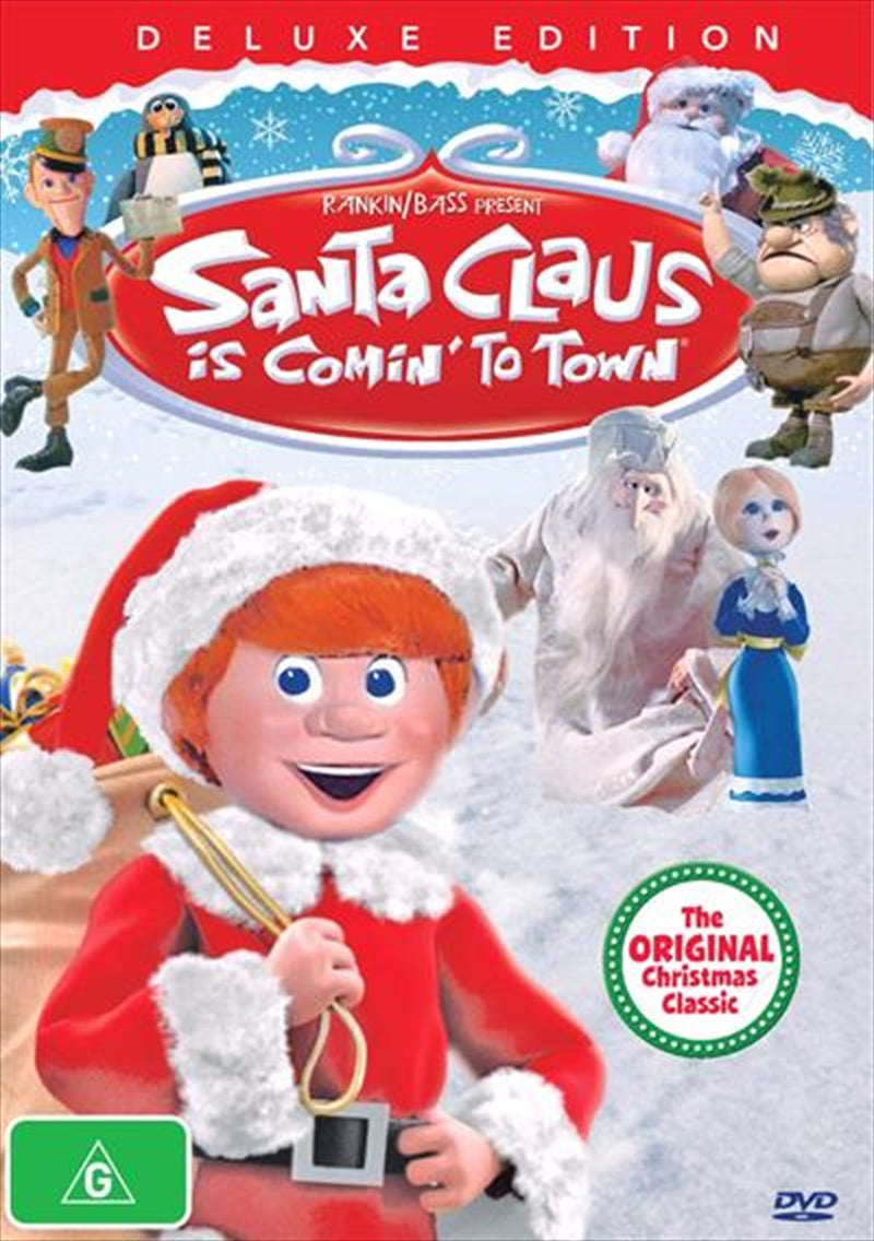 Santa Claus Is Comin' To Town DVD - Holiday Classic with Animagic Animation