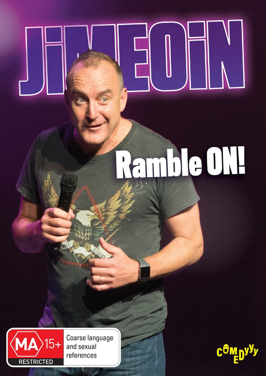 Jimeoin Ramble On Stand Up Show DVD - Clever Observations on Suburban Life
