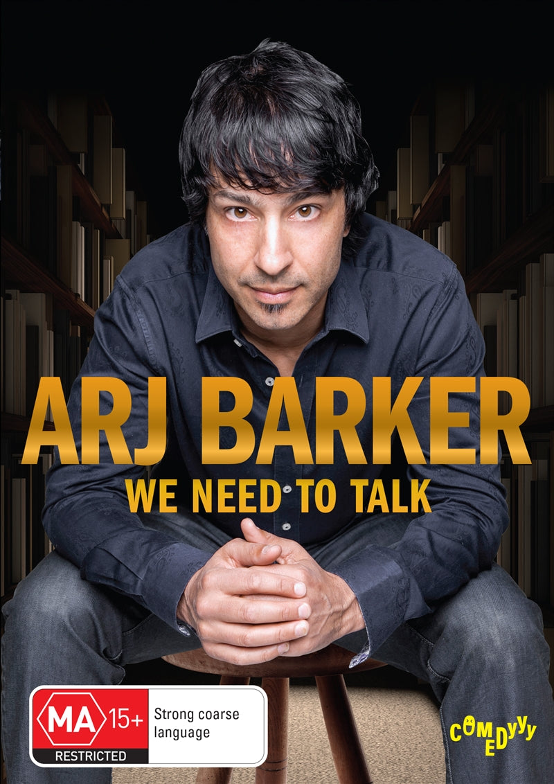 Arj Barker We Need To Talk DVD - Comedy on Technology & Relationships