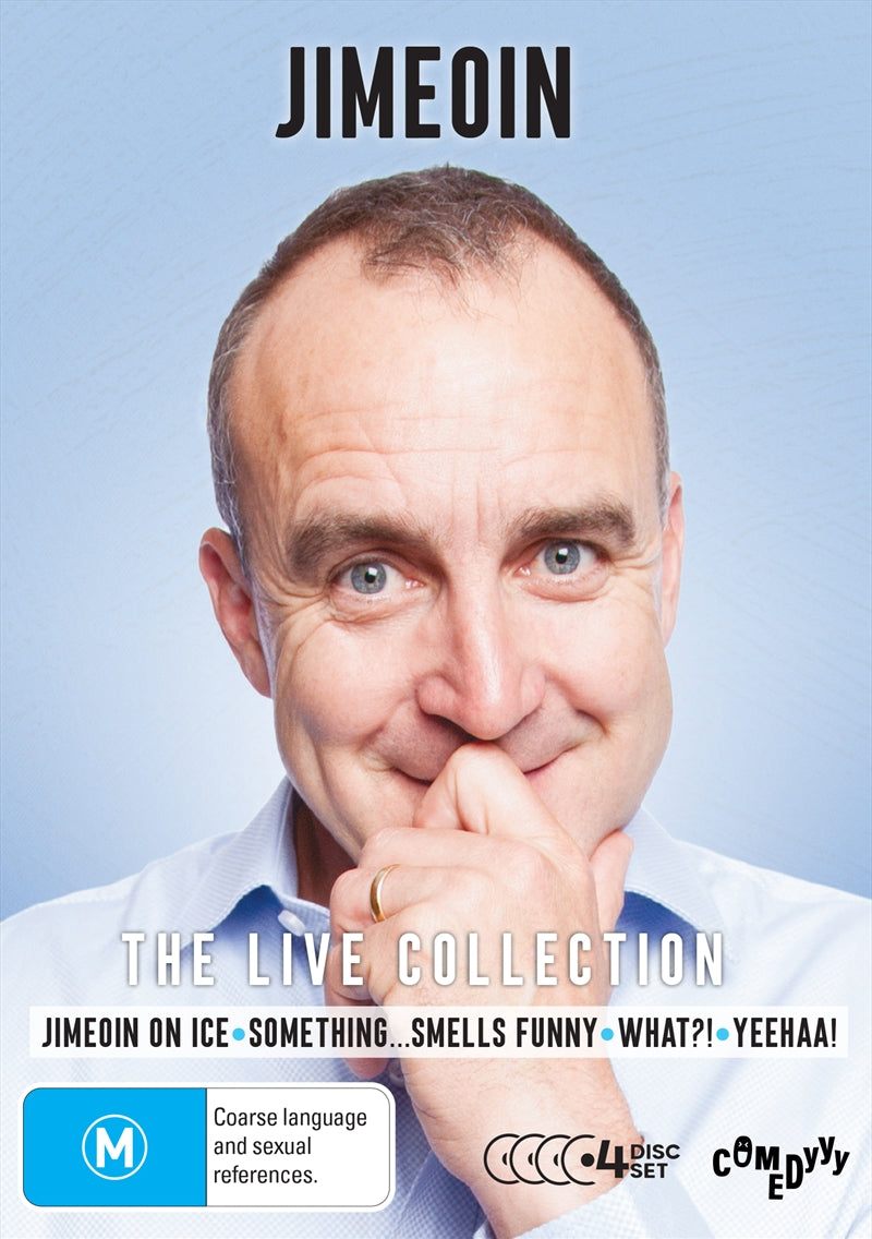 Jimeoin Live Collection DVD - Comedy Shows: On Ice, Something Smells Funny, Yeehaa!
