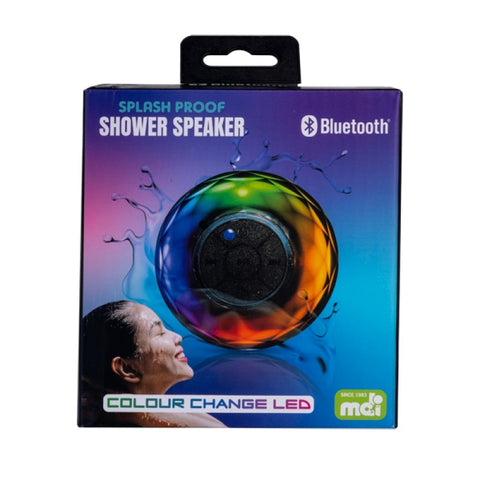 Premium Splash Proof Bluetooth Shower Speaker with Suction Cup