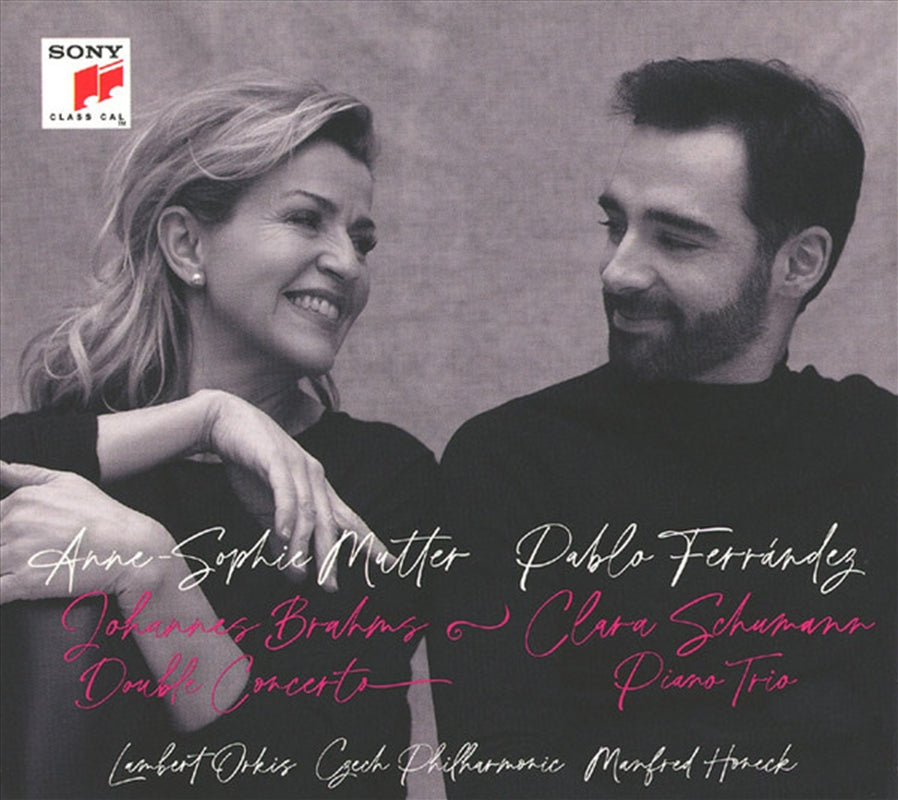 MUTTER Anne Sophie: Brahms Double Concerto & Pablo Ferrande CD Album