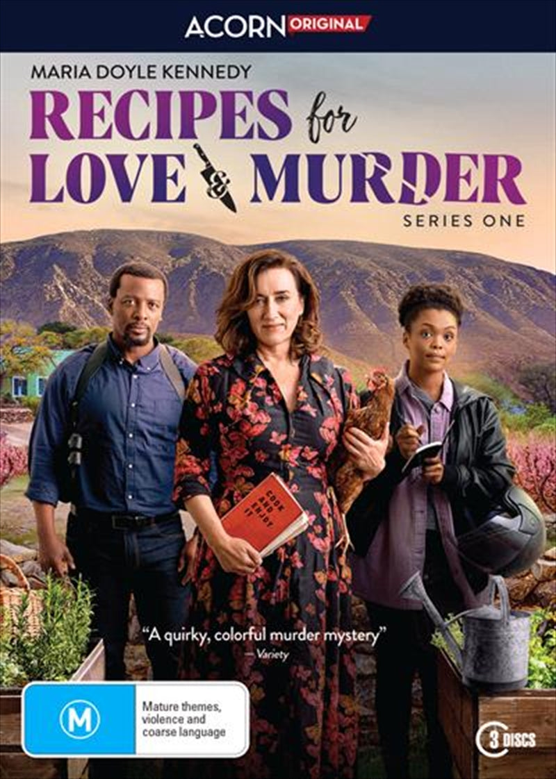 Recipes for Love and Murder DVD - Engaging Mystery with Culinary Twist