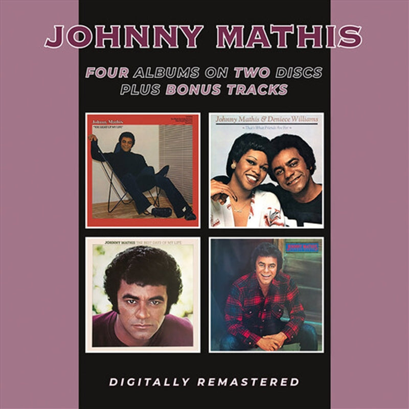 Johnny Mathis Cd Album - You Light Up My Life / That's What Friends Are For