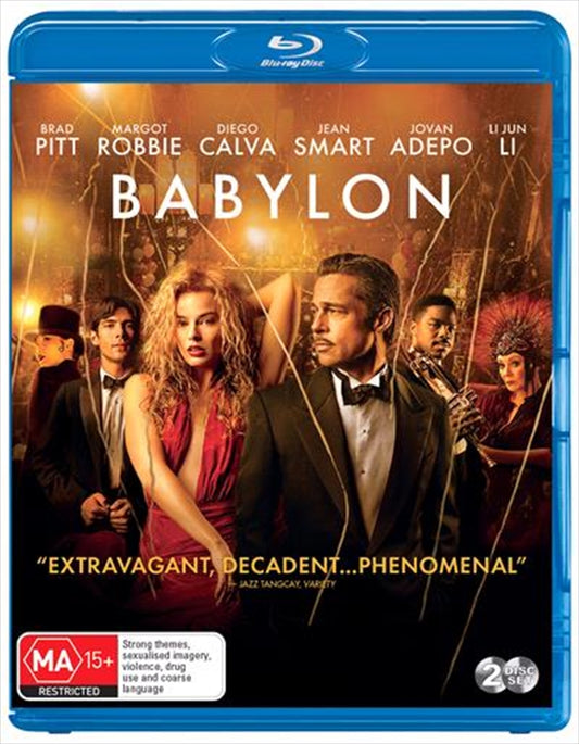 Babylon Blu-ray - A Tale of Ambition and Excess in Early Hollywood