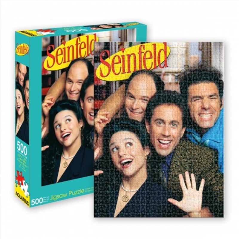Seinfeld 500 Piece Puzzle - Relive Hilarious Misadventures with Jerry & Friends