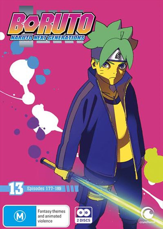 Boruto - Naruto Next Generations - Part 13 DVD (Eps 177-189)