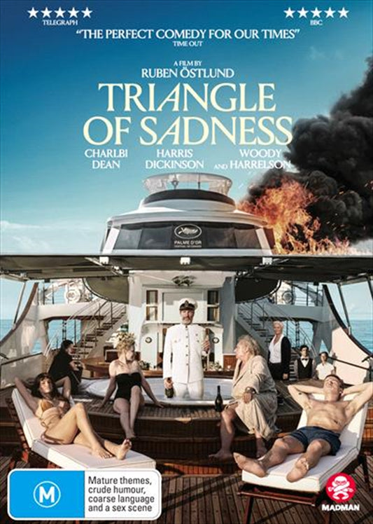 Triangle Of Sadness DVD - Ruben Ostlund's Palme d'Or Winner, Survival Comedy