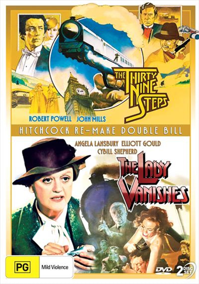 Hitchcock Double Bill DVD: The Thirty Nine Steps / The Lady Vanishes