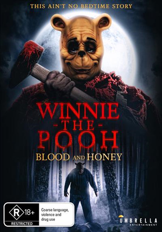Winnie The Pooh - Blood And Honey DVD - Dark Adventure, Horror Theme