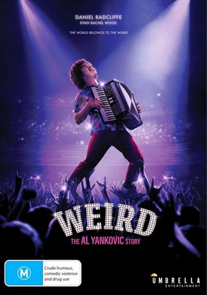 Weird - The Al Yankovic Story DVD, Biopic of Music Legend, 1 Disc