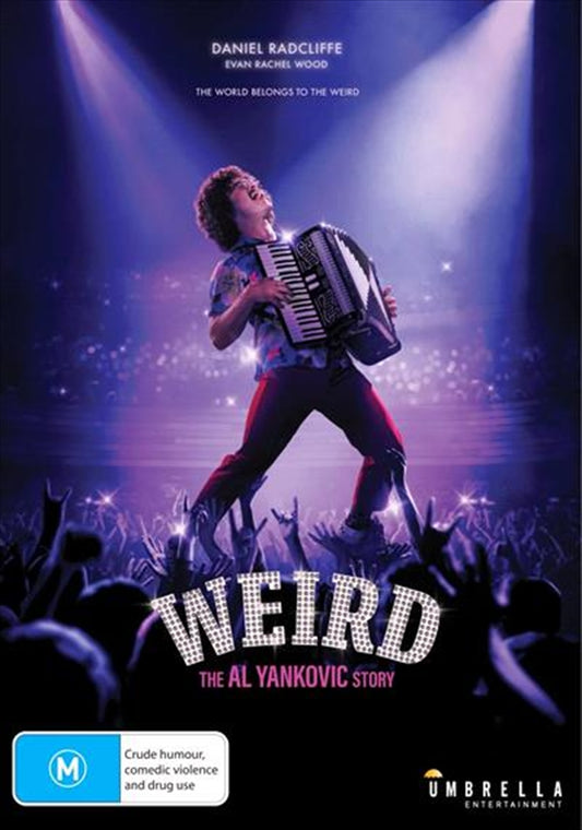 Weird - The Al Yankovic Story DVD, Biopic of Music Legend, 1 Disc