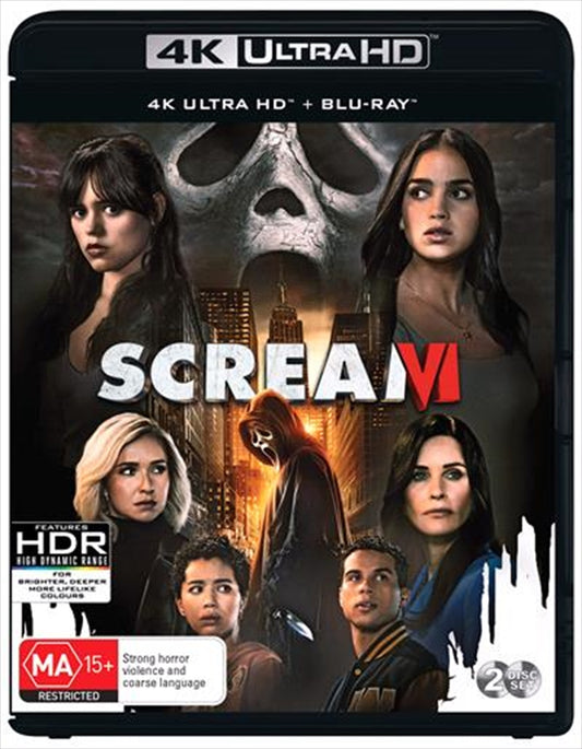 Scream VI | Blu-ray + UHD - New York City Chapter, Ghostface Survivors