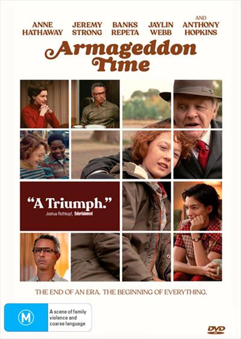 Armageddon Time DVD - James Gray Film, Family & Friendship Story