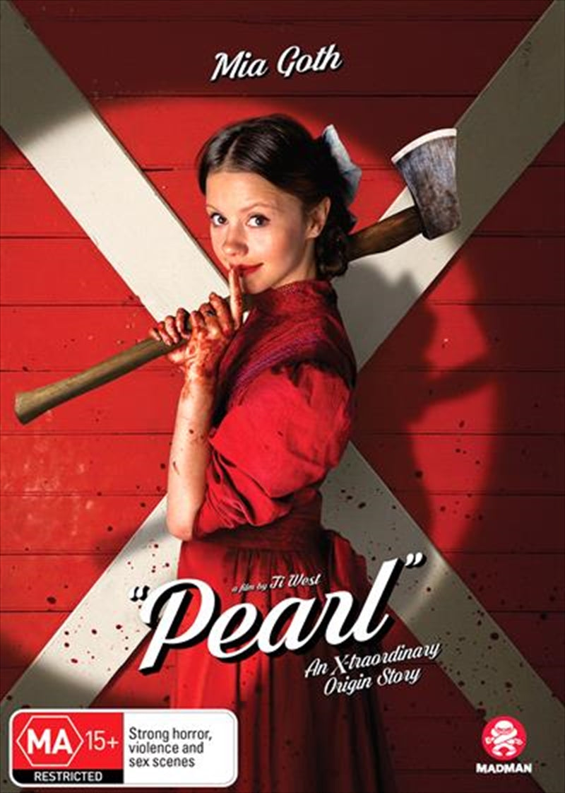 Pearl DVD - X-traordinary Origin Story of Ambition and Violence, 1918