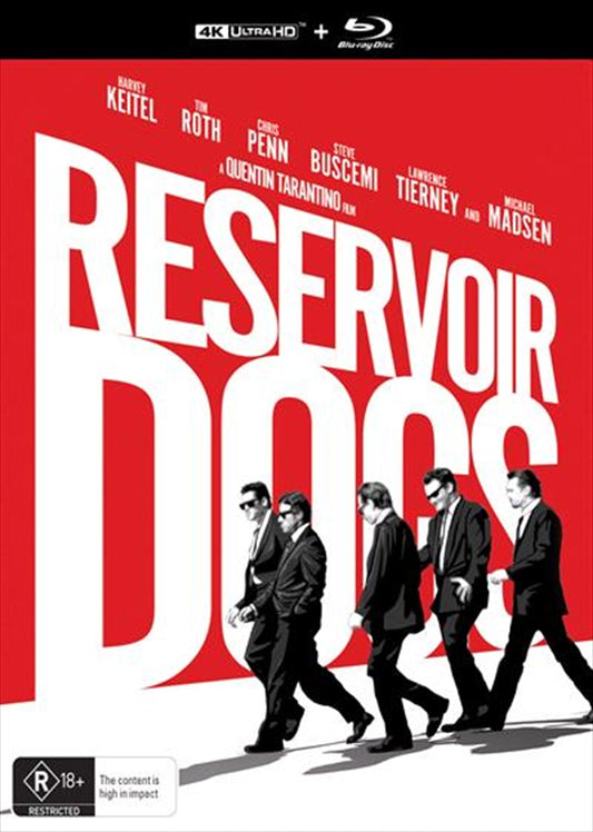 Reservoir Dogs - Limited Edition Blu-ray + UHD - 3D Lenticular Cover / Hard Slipcase