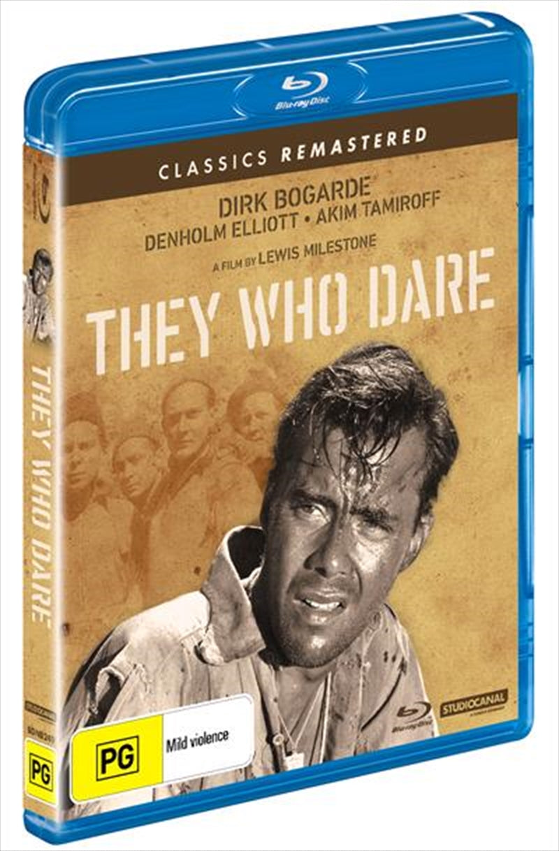 They Who Dare | Classics Remastered Blu-ray - War Film, 1 Disc