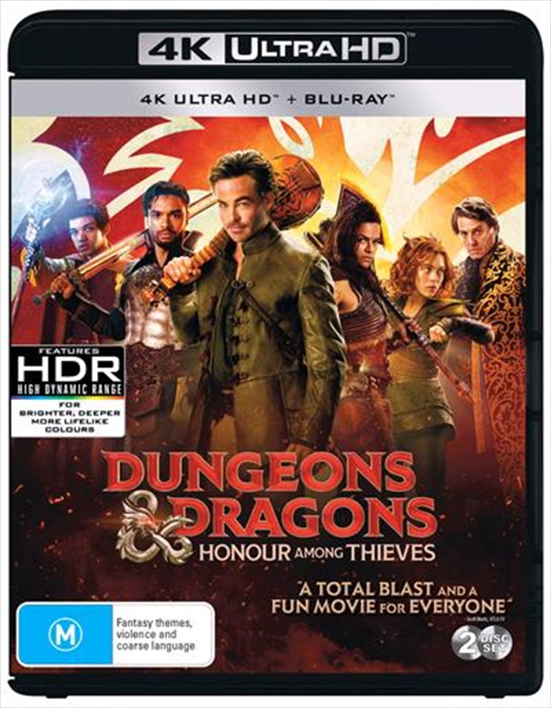 Dungeons and Dragons - Honor Among Thieves | Blu-ray + UHD
