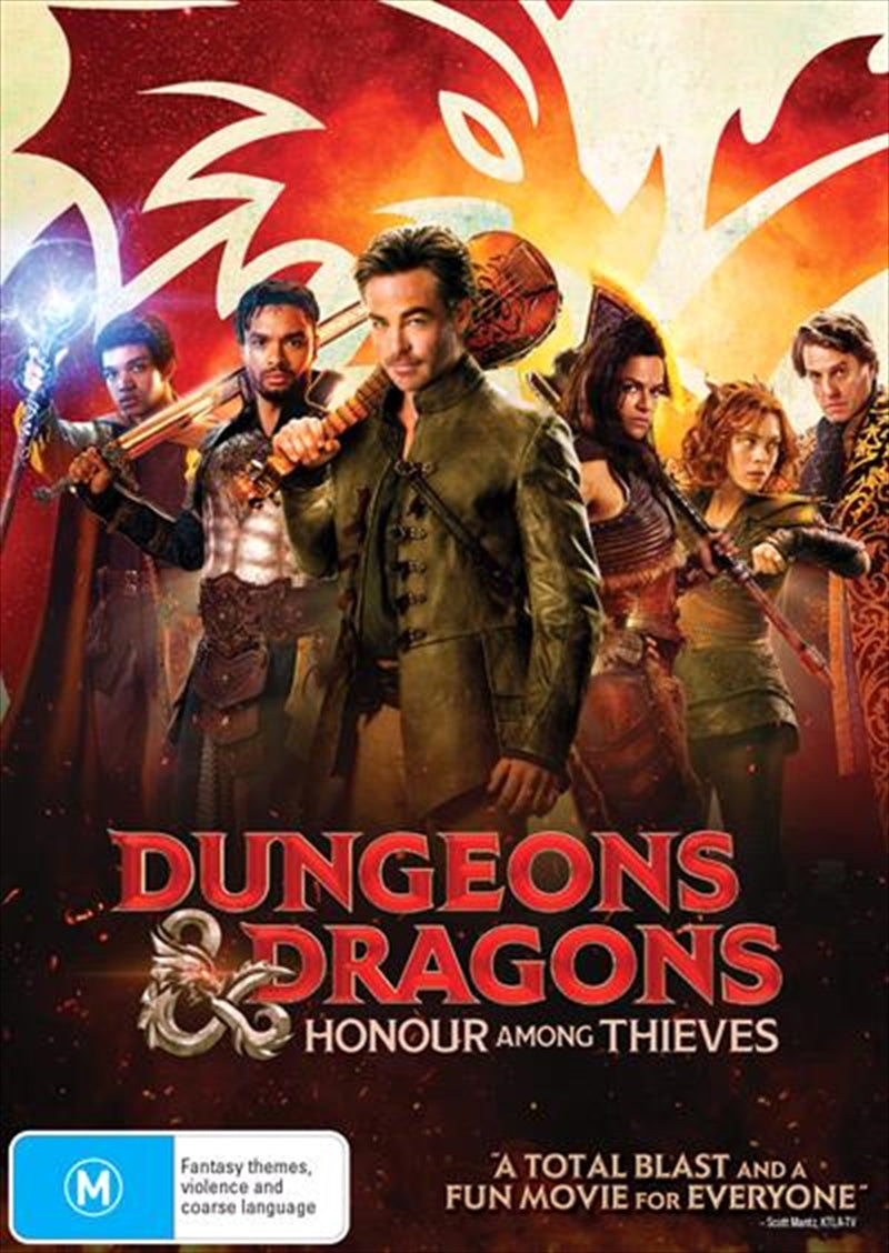 Dungeons and Dragons - Honor Among Thieves DVD - Epic Heist Adventure